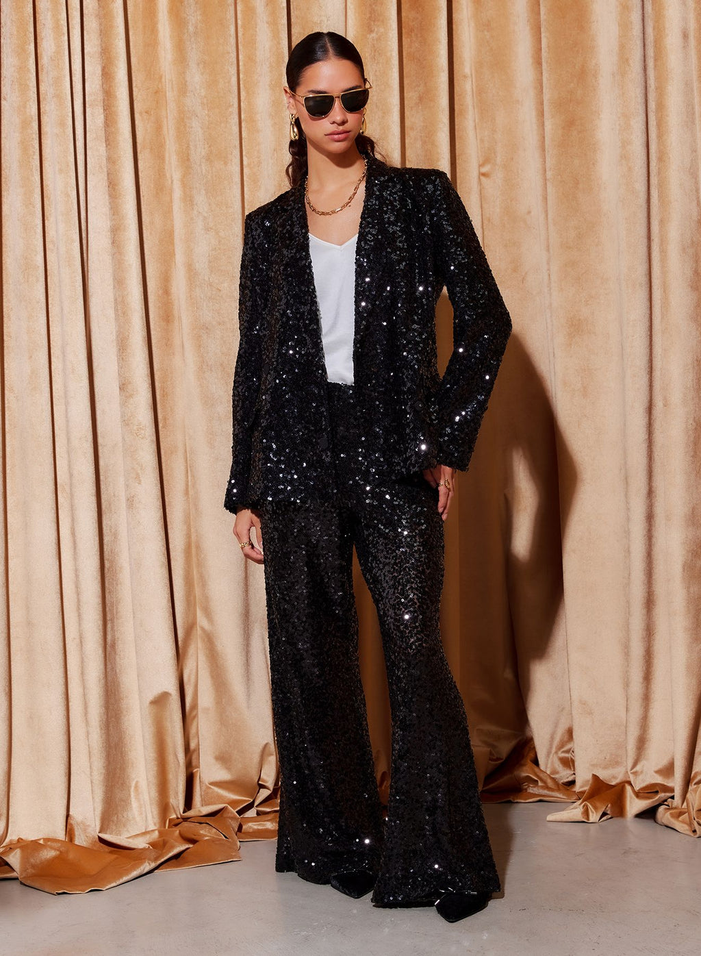 LORETTA SEQUIN JACKET