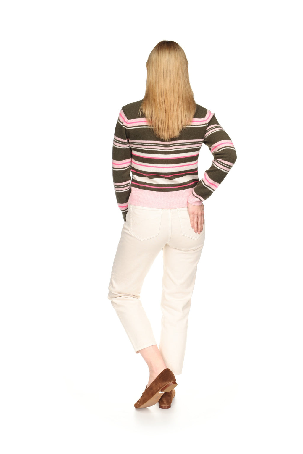 SLIM FIT STRIPEY POLO