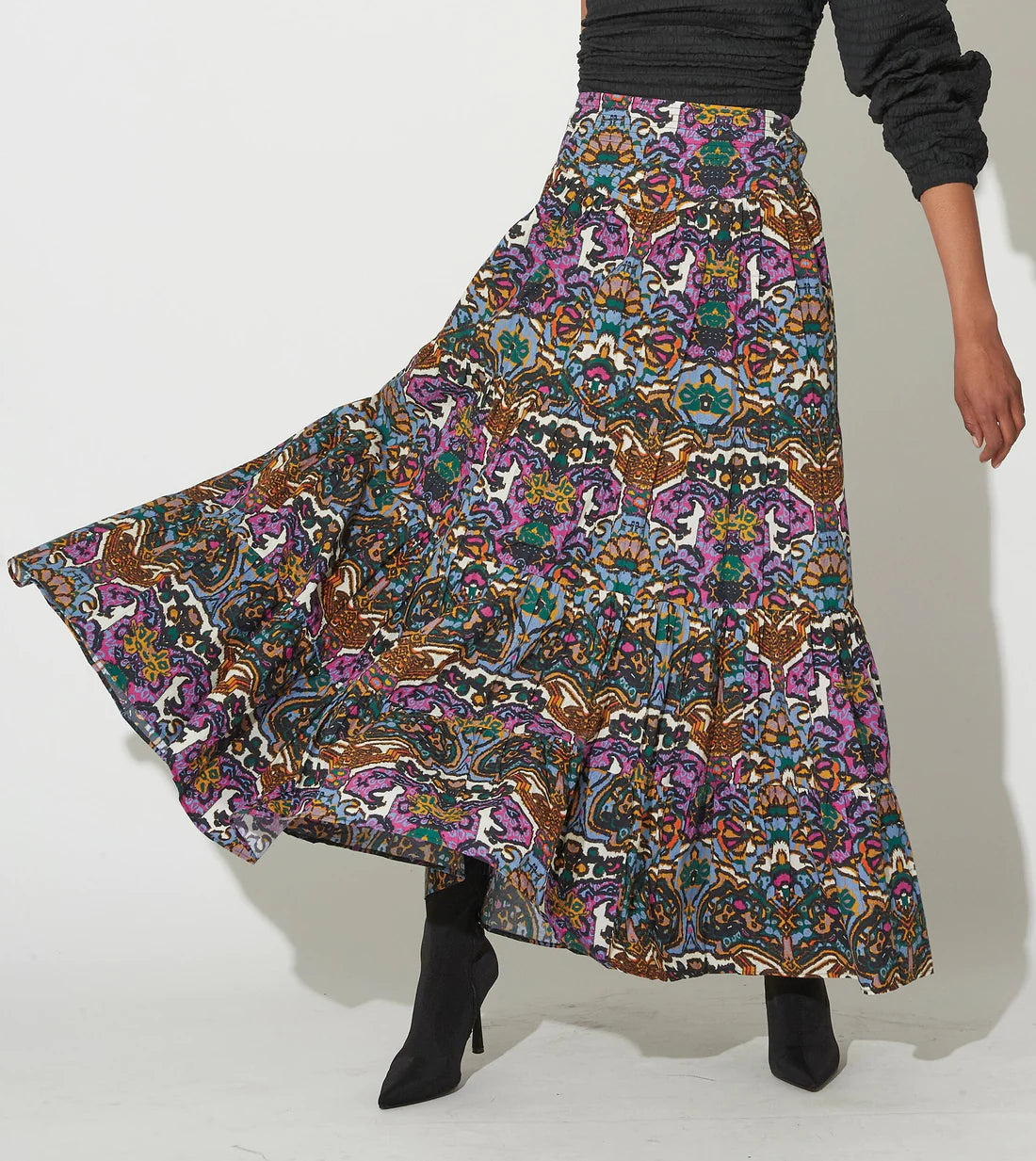 Midi Dress - Buy Turquoise Ikat Print Dress | Printed Midi Dress Online -  PRATHAA – Prathaa - weaving traditions