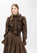 TRUFFLE LONG SLEEVE BLOUSE