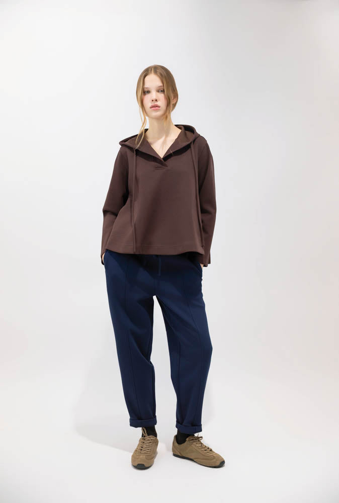 TRUFFLE HOODED PULLOVER
