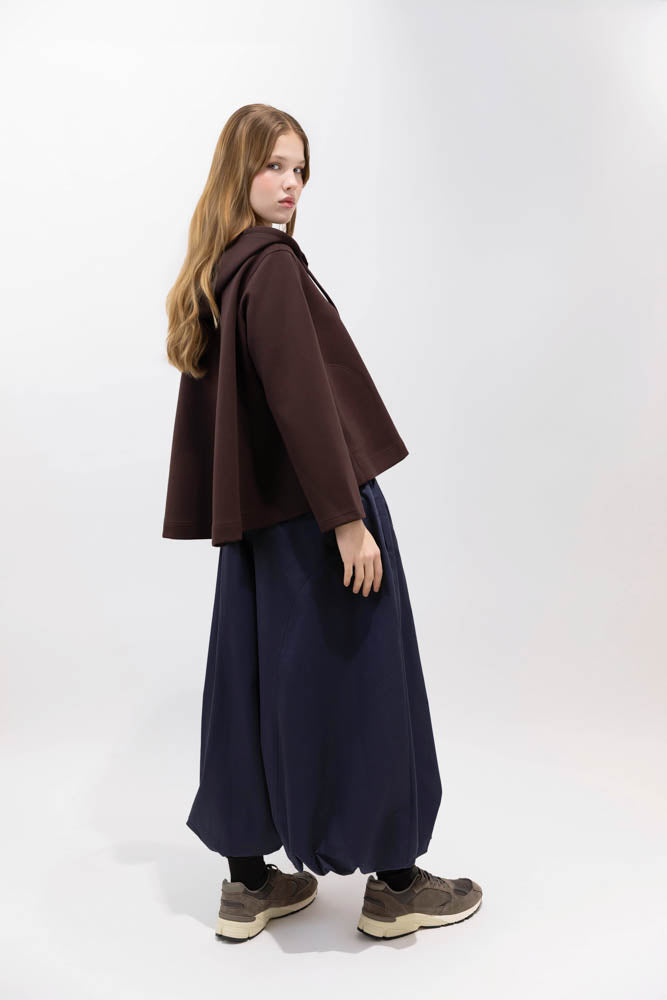 TRUFFLE HOODED PULLOVER