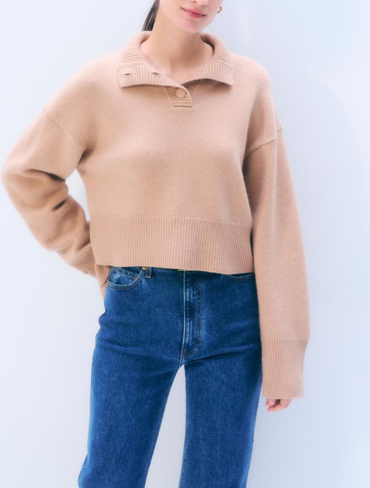 CASHMERE BLEND SWEATER