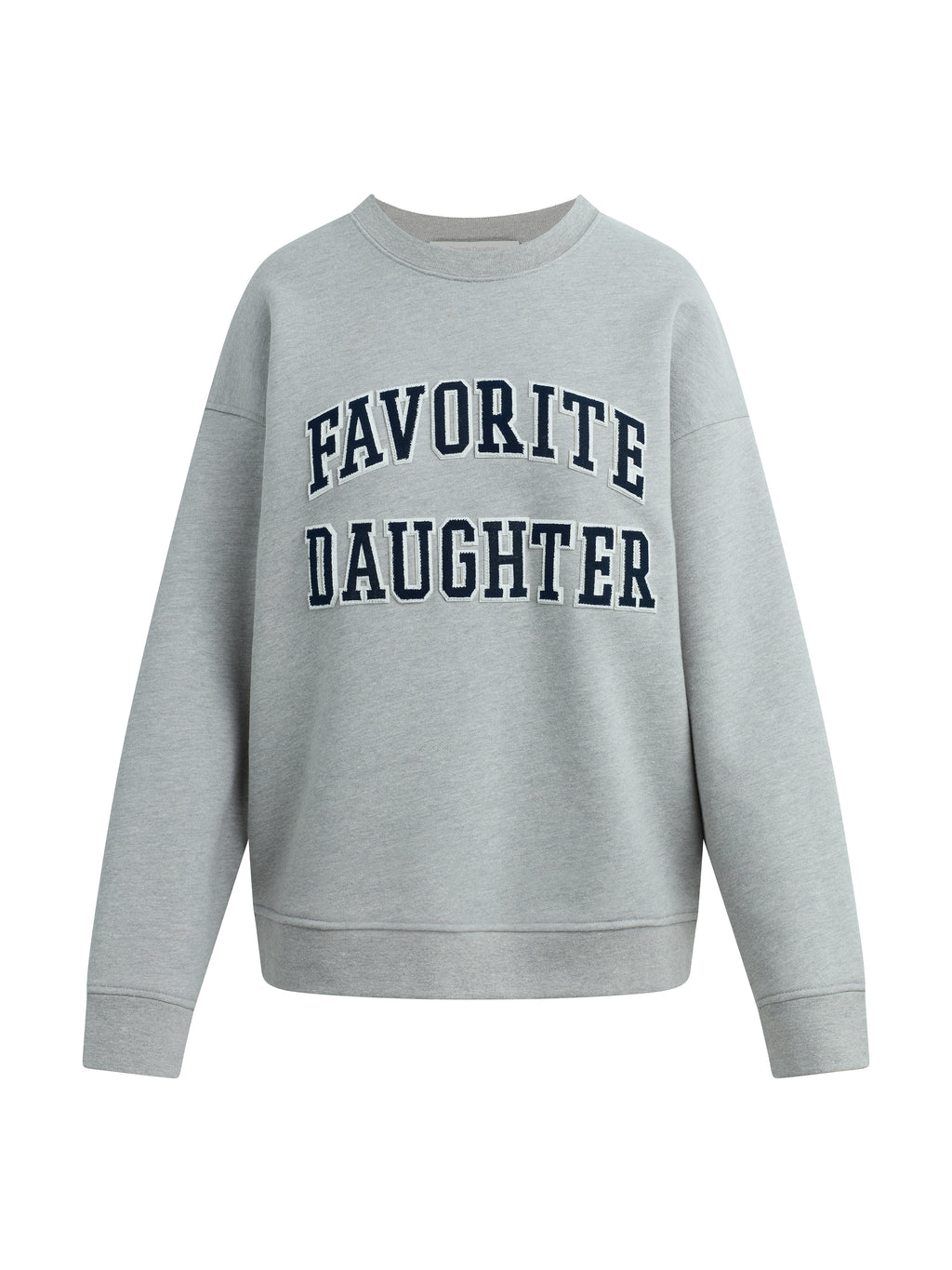 EMBROIDERY COLLEGIATE SWEATSHIRT