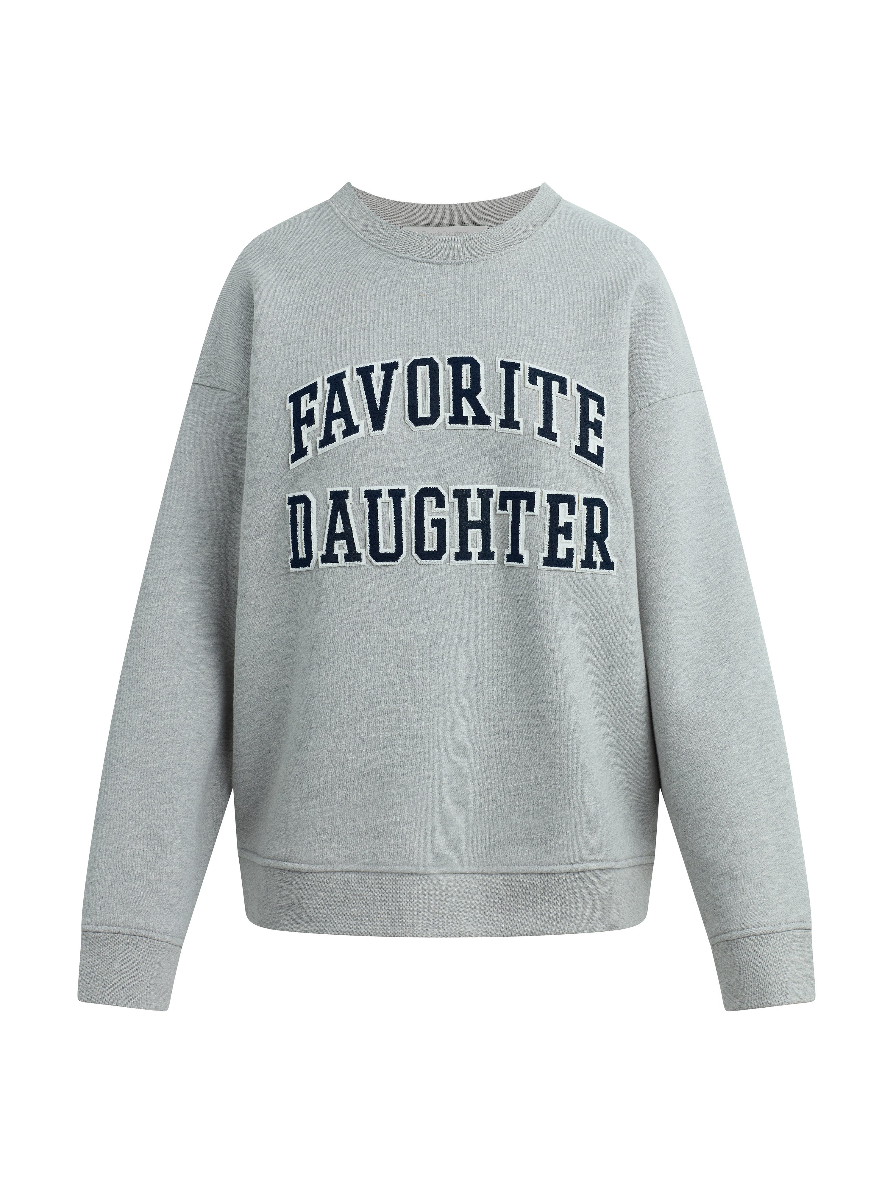 EMBROIDERY COLLEGIATE SWEATSHIRT