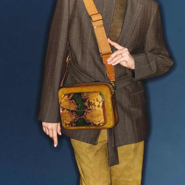 VERDAMBRA PYTHON CHARLY BAG