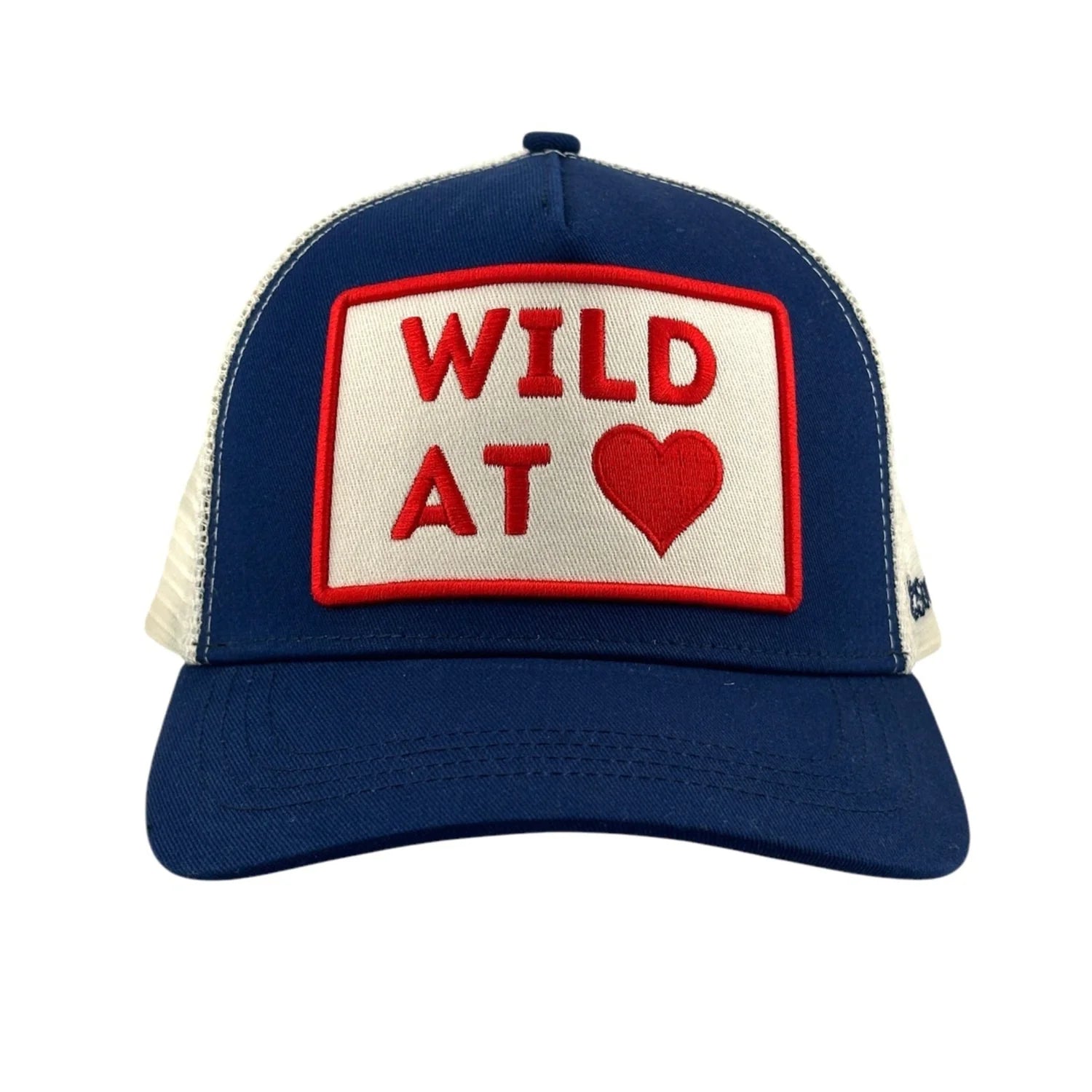 WILD AT HEART TRUCKER NAVY