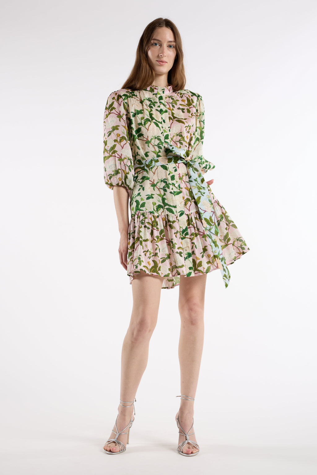 RIANNE DRESS - GARDENIA MULTI